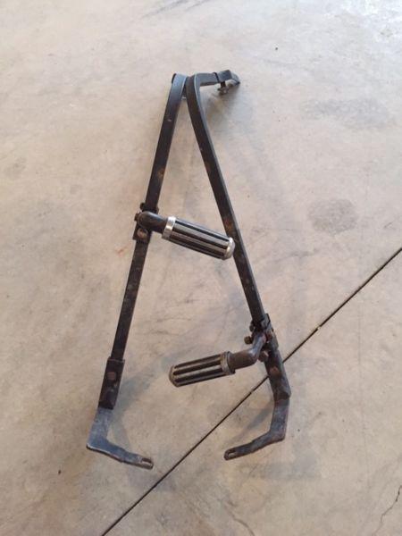 Yamaha grizzly passenger foot pegs for sale
