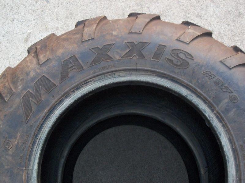 Maxxis 25x8-12 ATV tires