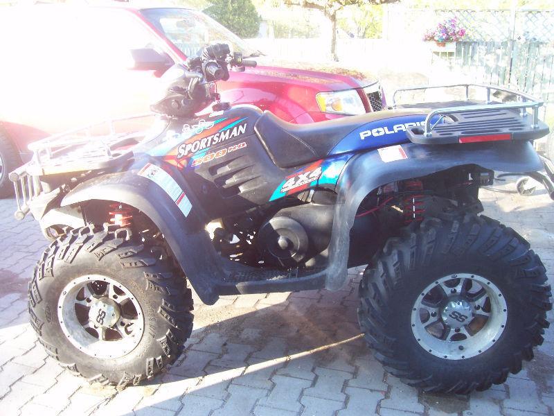 AWESOME limited edition 2002 Polaris Atv. sportsman 500 H O