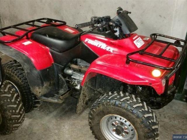2000 Honda Fourtrax 250 2wd with little use