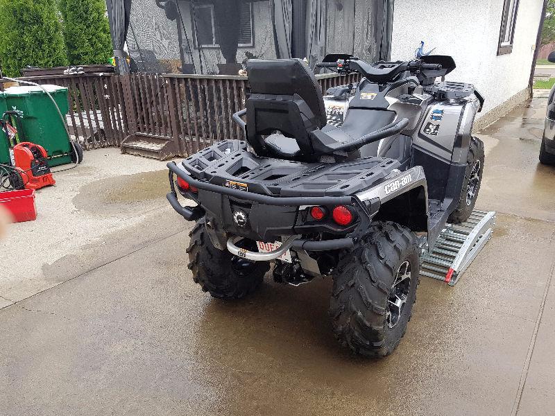 Selling a Can-am Outlander 650 Max XT
