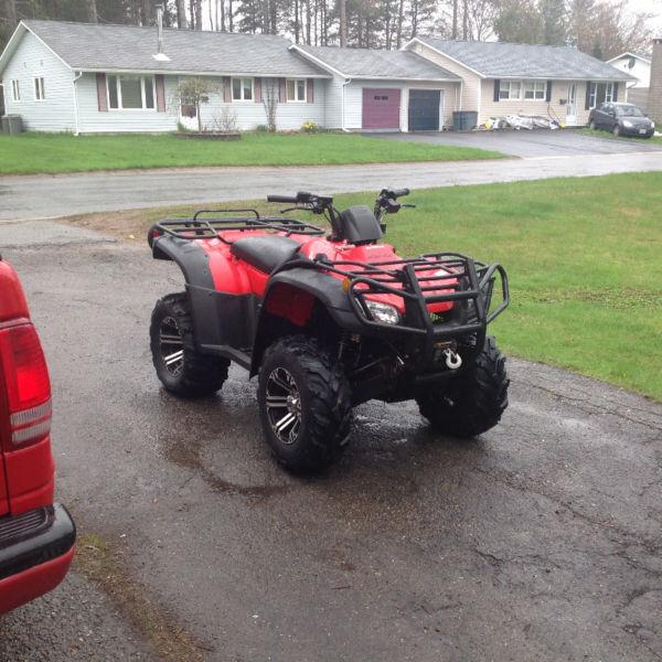 2005 Honda trx 350 4x4 with lots of extras