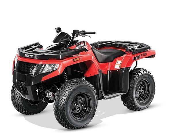 2016 ARCTIC CAT 400 AND 500 2 YEAR WARRANTY $5295 AND $5995
