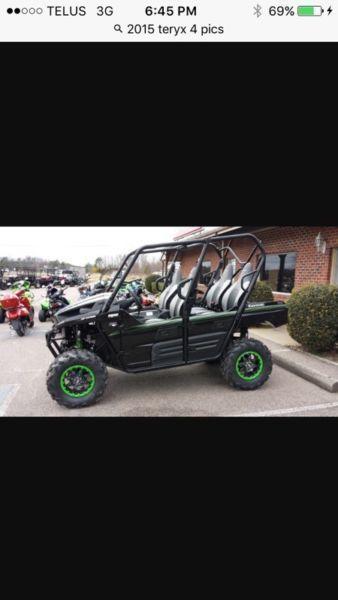 Wanted: Looking to buy a 2014 up Teryx 4 800