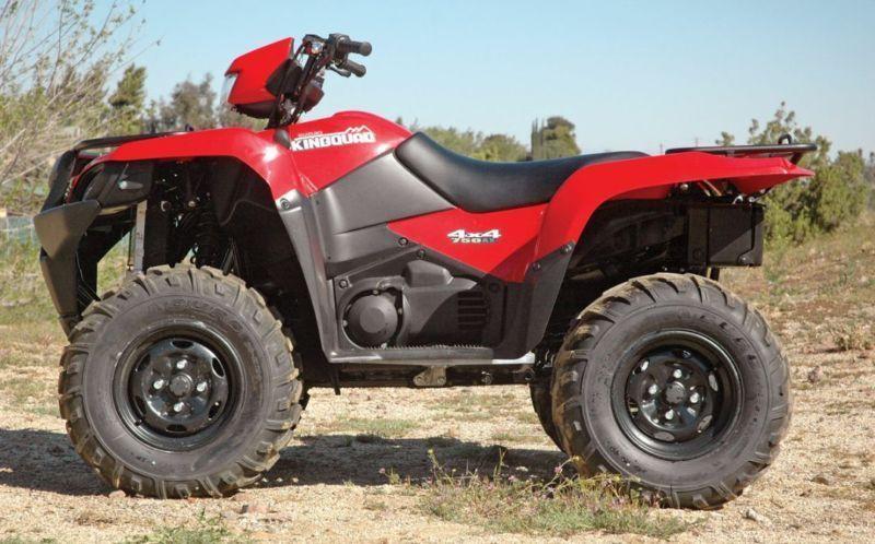 2015 Suzuki King Quad 750 PLOW INCL