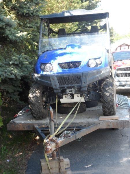 2009 Supermach 500 side by side 4x4