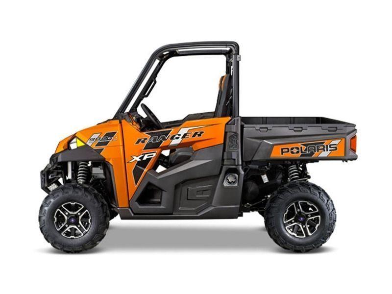 2014 Polaris Ranger XP 900 EPS Deluxe Nuclear Sunset Orange LE