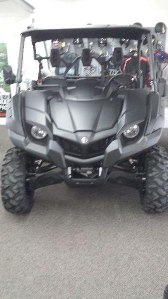 2016 Yamaha Viking 700 Matte Black Terry's Cycle Special Edition