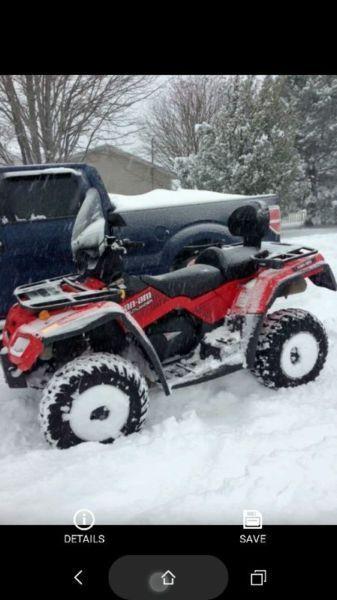 2009 can am 400 max