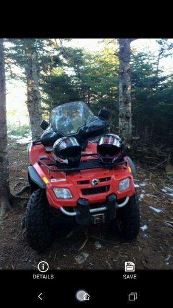 2009 can am 400 max