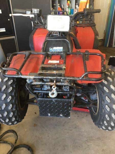 Kawasaki bayou 300 parts forsale, and 1running one for $1100