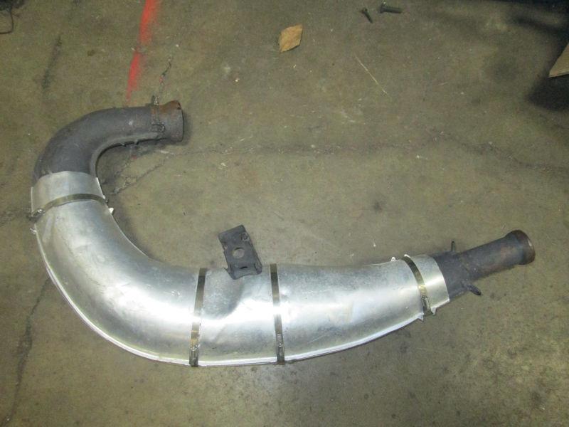 POLARIS VERTICAL ESCAPE 800 STOCK PIPE AND CAN