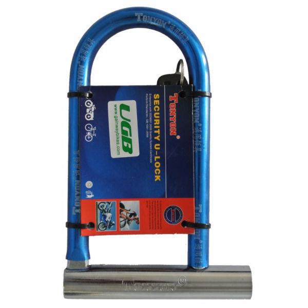 Tonyon TY325 U-Lock Bike Bicycle Security Steel Lock