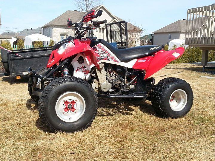 polaris outlaw 2008 450 ktm dorigine