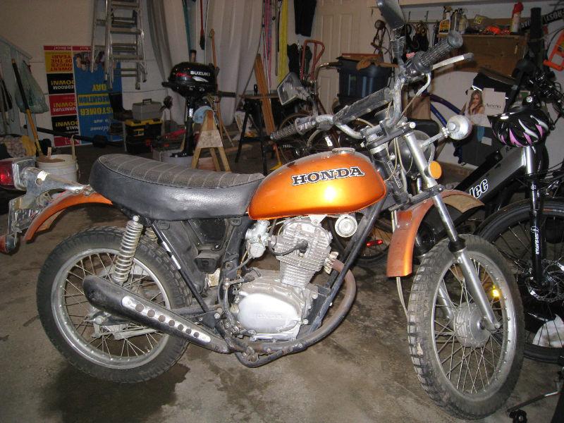 100 cc Honda Motorcycle