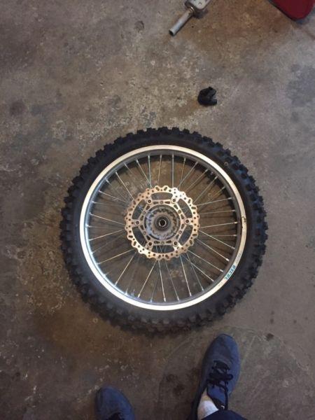 Wanted: Looking for front rim for yz 21 inch