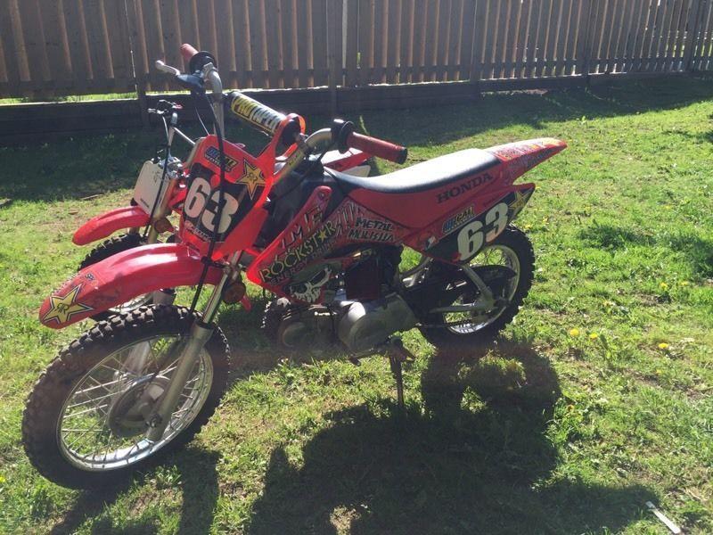 2007 crf70 $1300