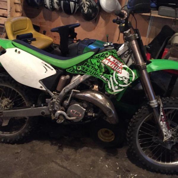 kx 125 reduced from 2800
