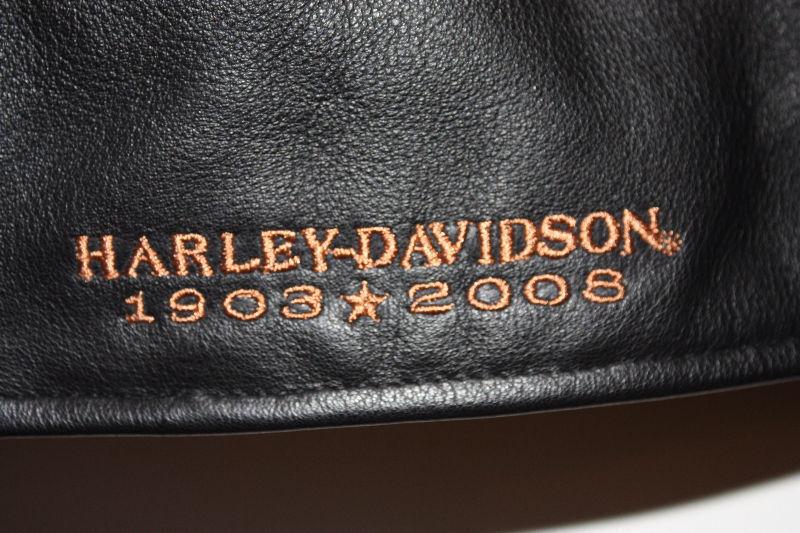 Harley Davidson Women's 105th Anniversary Black Leather Jacket
