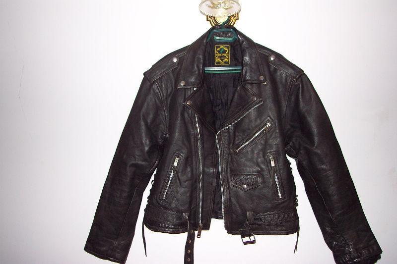 Leather Motorcycle Jacket