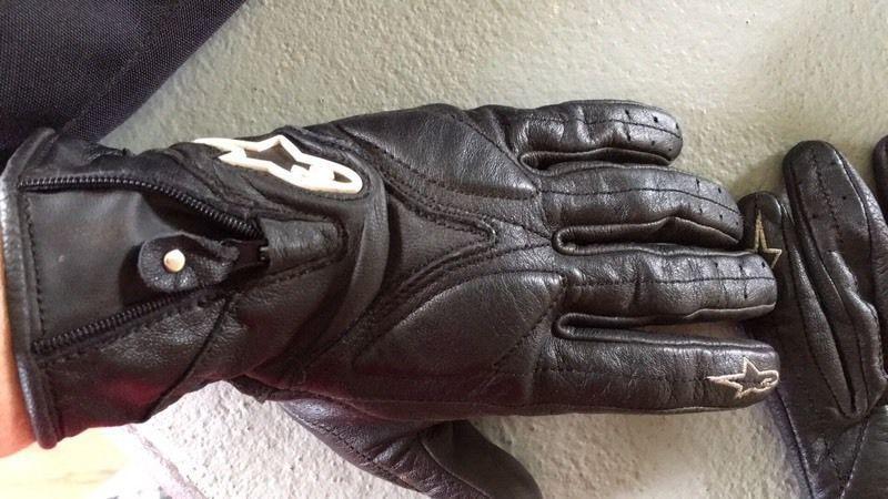 women's alpinestars leather gloves