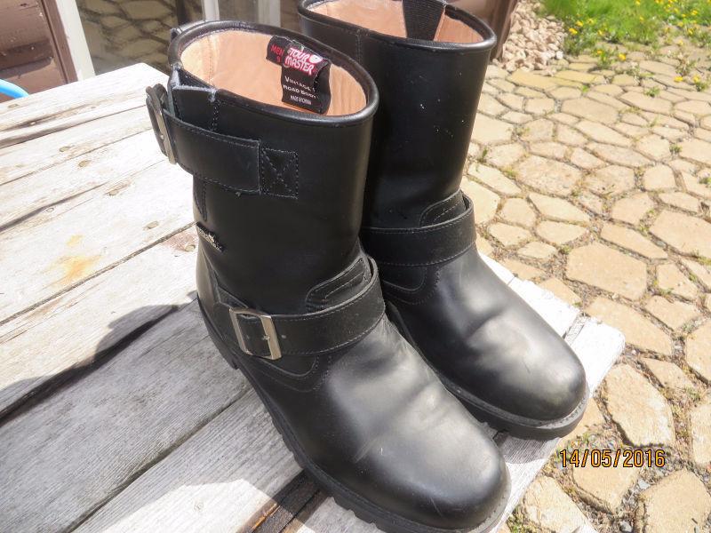 Leather Motorcycle Boots Like New