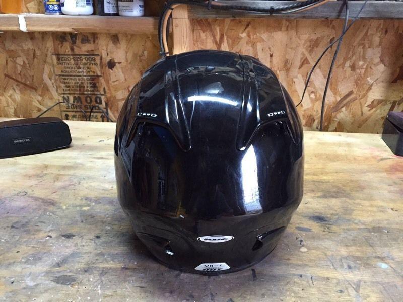 Two Motorcycle full face helmets