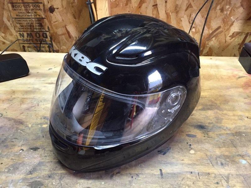 Two Motorcycle full face helmets