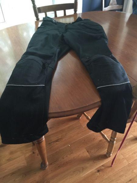 Ladies size L (12-14) Joe Rocket mesh motorcycle pants