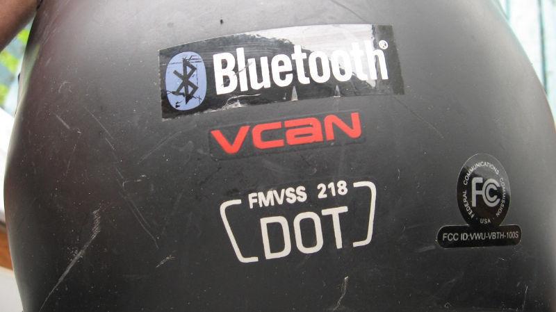 VCan Bluetooth wireless communicator Helmet set