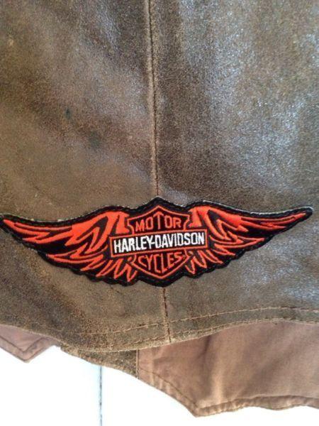 Leather Harley Vest