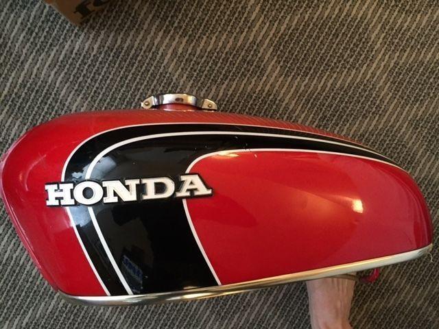 Honda 1972 CB350K tank and side covers