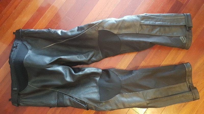 SHIFT Hybrid Leather motorcycle pants Wait Size 34