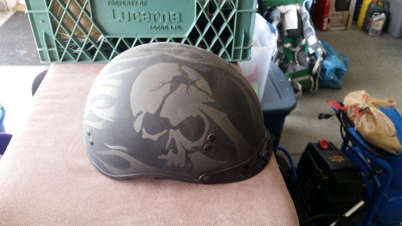 Motorcycle Helmet - Large Size (Half Shell)