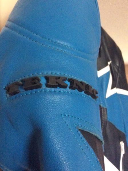 Teknic leather racing jacket