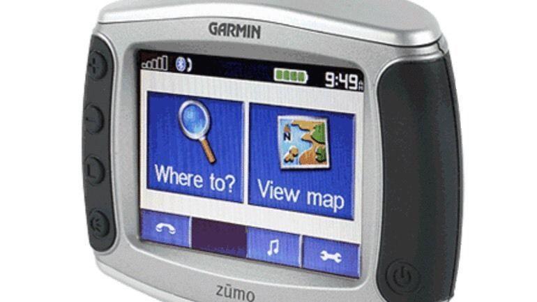 GPS ZUMO 550 complet avec base et cable