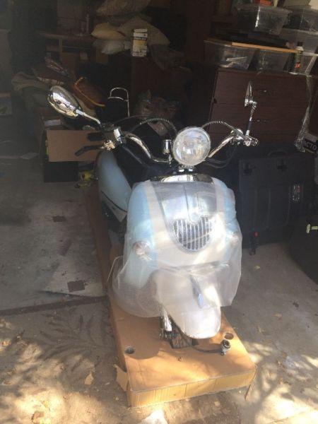 Brand new 2015 Benzhou Scooter still in the box