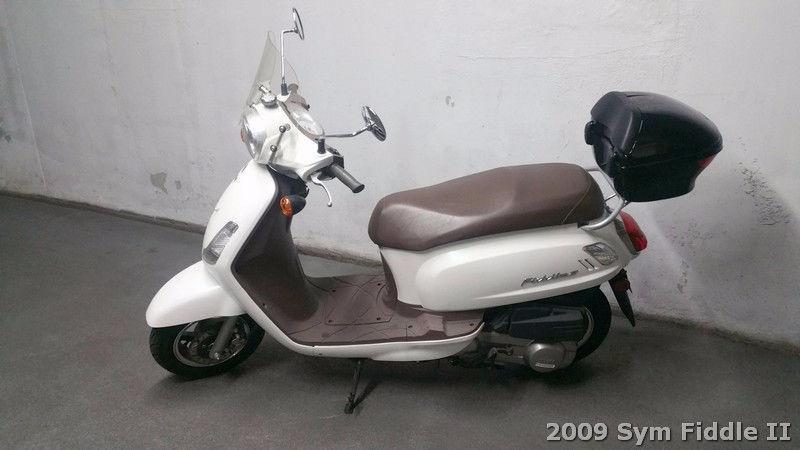 for sale 2009 SYM Fiddle II 125 Scooter