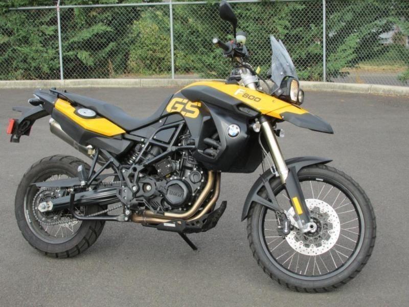 BMW 800 GS with lots of extras