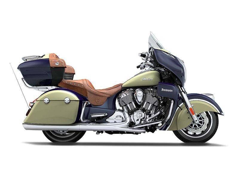 2016 Indian Roadmaster Springfield Blue and Ivory Cream