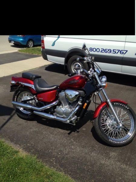 CANDY APPLE RED- HONDA SHADOW