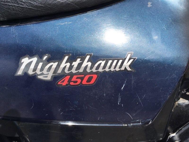 1984 Honda CB450SC Nighthawk