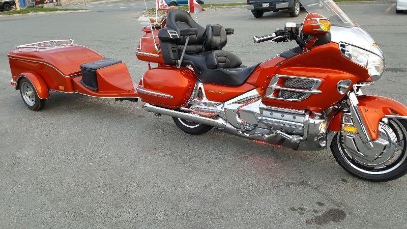 Emaculate 2003 Goldwing and matching Trailer