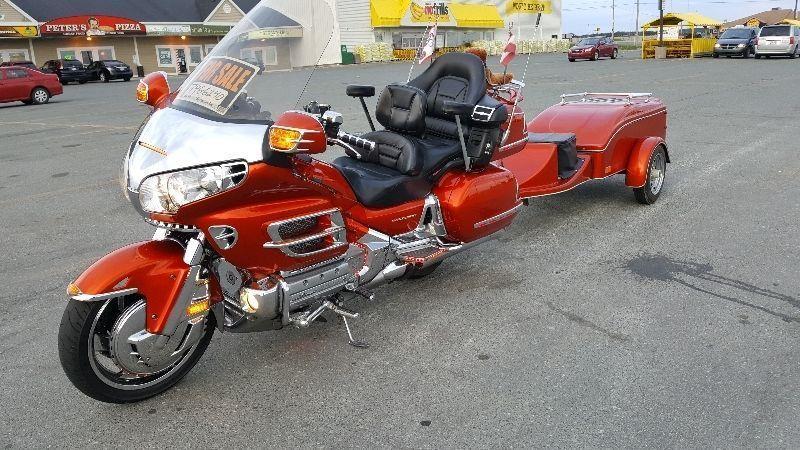 Emaculate 2003 Goldwing and matching Trailer