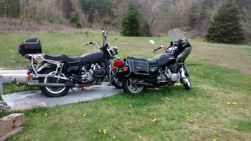 1977&1979 goldwing Gl1000s 1500$ this week