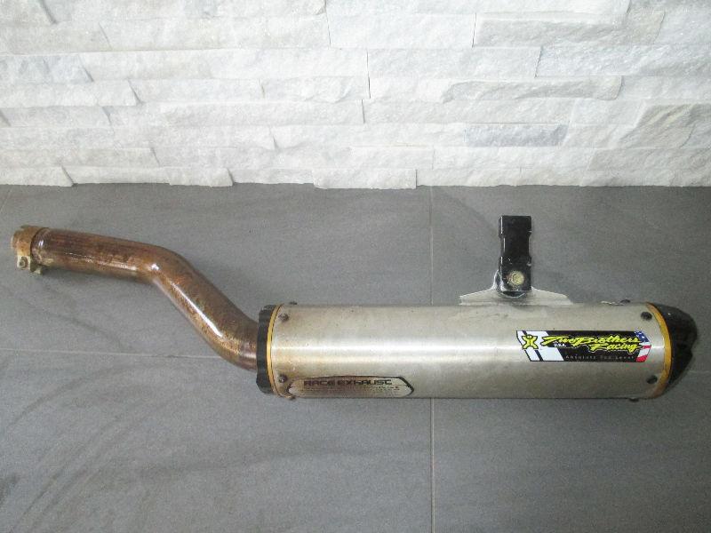 2014 can am 1000 otlander xmr exhaust pipe with extension