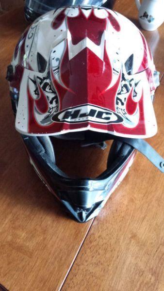 HJC atv/motocross helmet - size XL