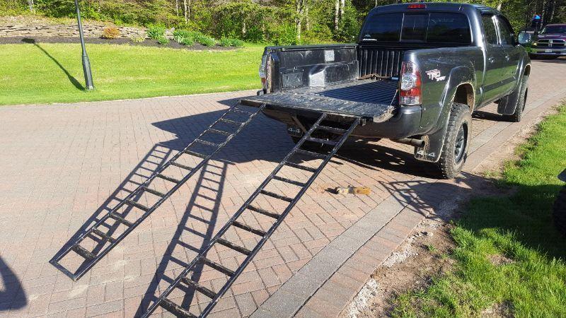 ATV ramps for Tacoma.. Safe and Strong