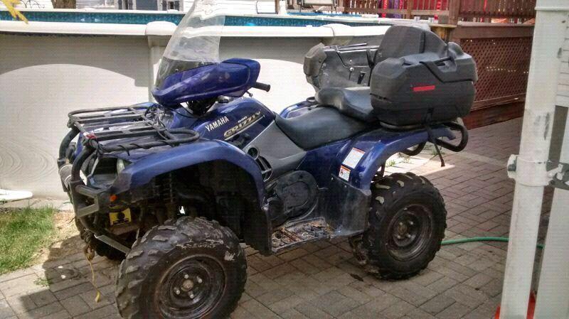 06 Yamaha Grizzly 660 for stock jeep or convertible car