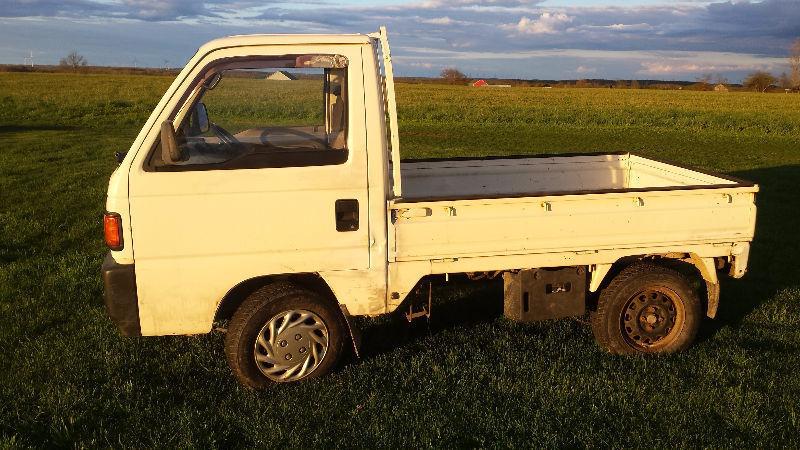 Honda Acty 4x4 Mini Truck - Street legal - side by side